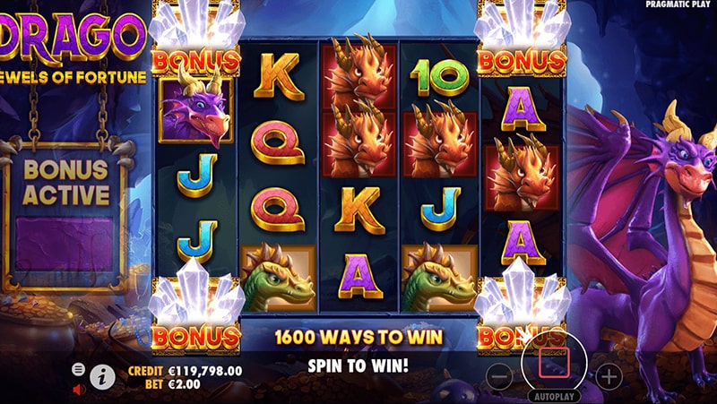 drago jewels of fortune slot 15