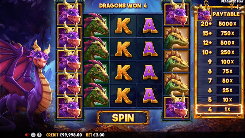 drago jewels of fortune slot 8