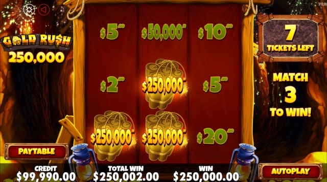 gold rush 250000 3